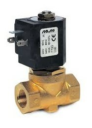2/2-vgs Magnetventil 1/2 NC Direktverkande 230VAC rotork m&m