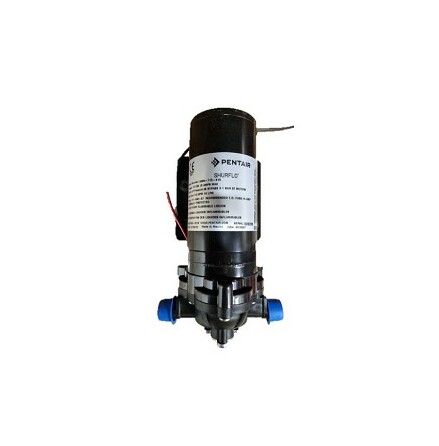 Membranpump 13 l/m 12VDC Bypass 3,1 bar IP54 CE NSF (PENTAIR SHURflo 2088-713-515)