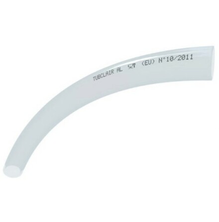 Slang PVC 16x22mm Transparent Livsmedelsgodknd