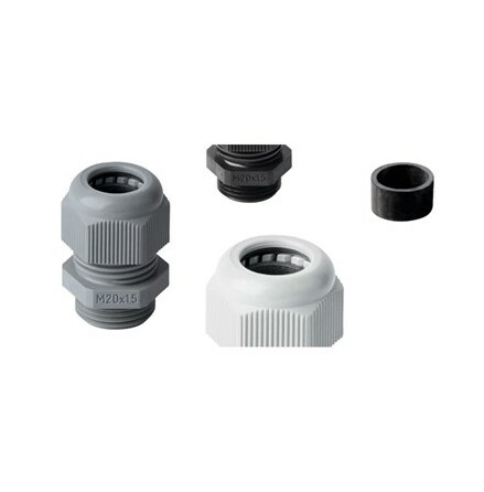 Kabelfrskruvning M32x1,5 (18-25 mm) IP68 Svart RAL 9005 (Jacob 50.632 PA/SW)