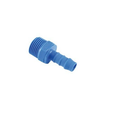 Slangstos Rak 10mm x UTV 1/4" BSPT PA (TEFEN 12446850048)