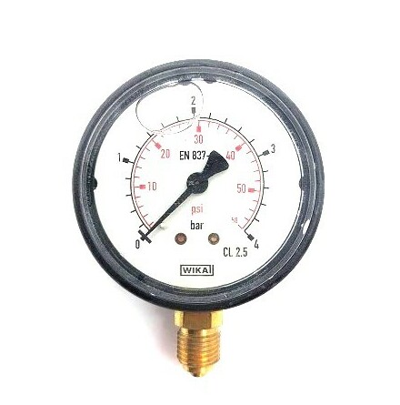 Manometer 0-4 bar ABS 63 mm Anslutning ned G1/4" (ARAG 910004)