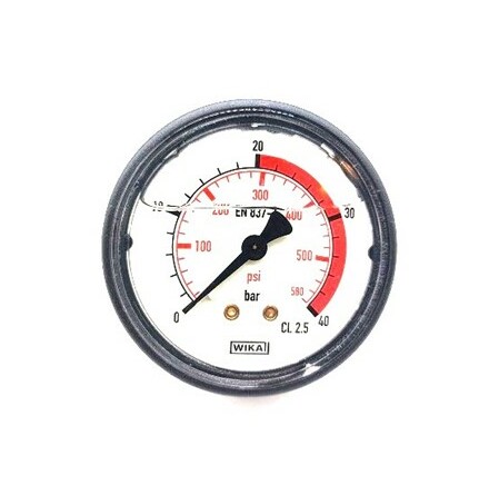 Manometer 0-40 bar ABS 63 mm Anslutning bak G1/4" (ARAG 909040)