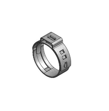 Slangklmma OKERT 25,4-28,6mm Bredd 7 mm